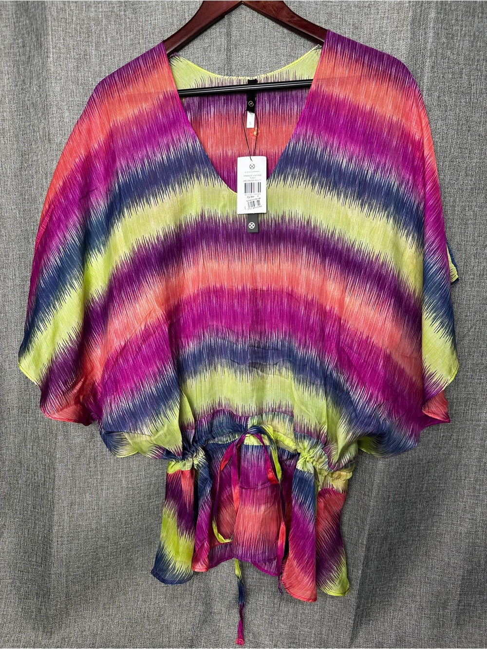 ViX Paula Hermanny coverup Silk Tunic Small